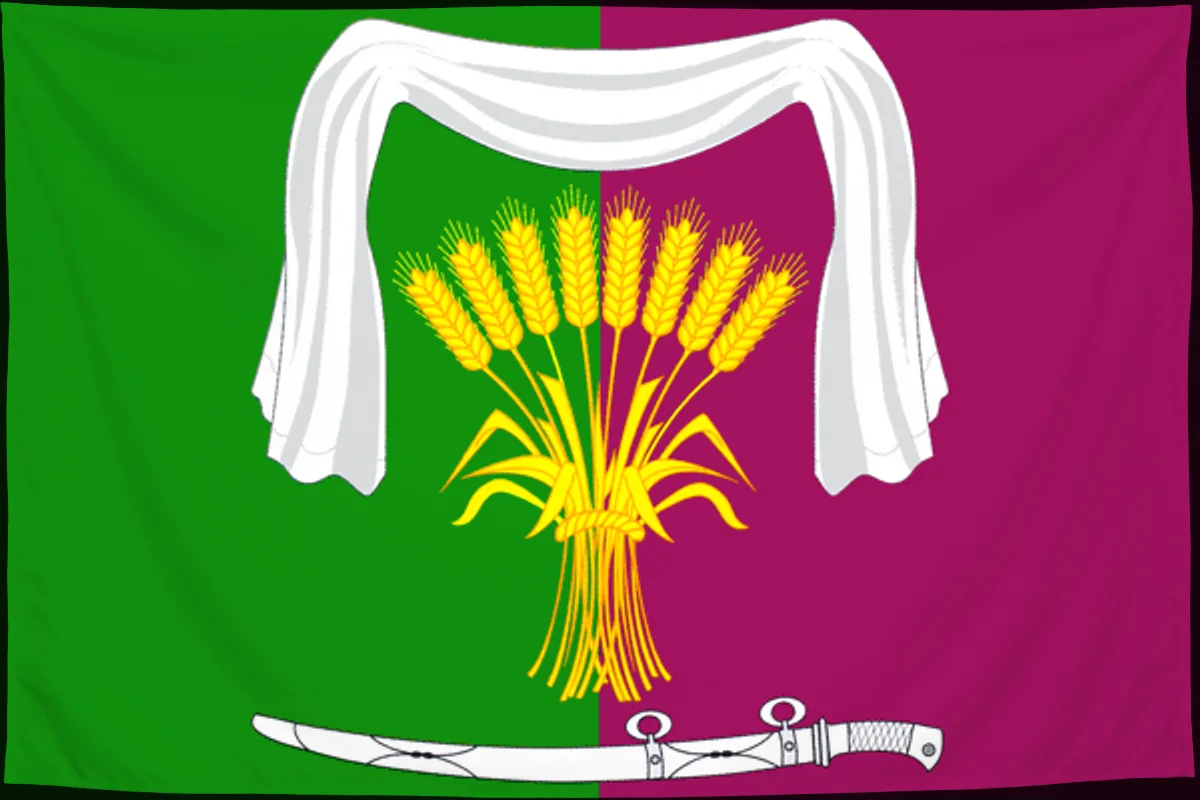 Флаг: Новопокровский район